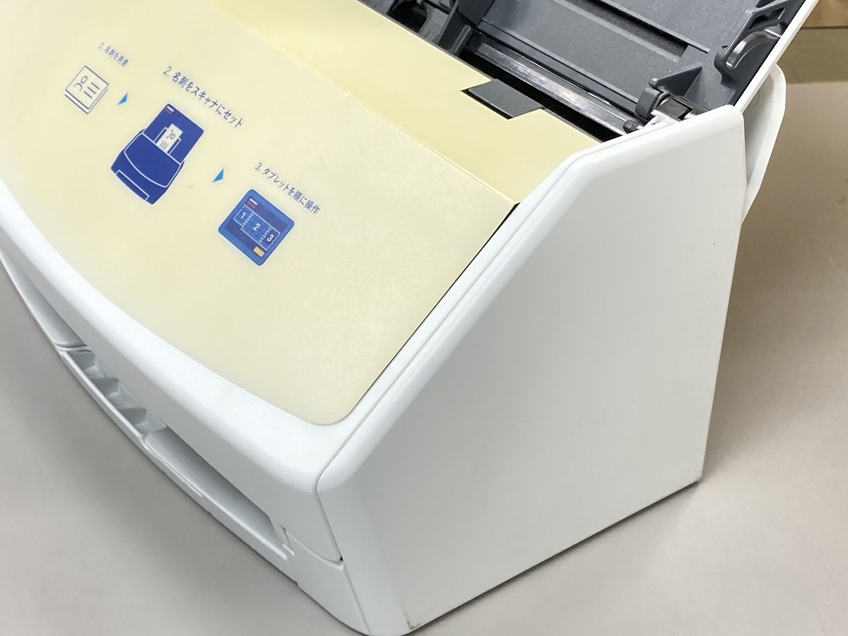 [訳あり]ScanSnap ix1500 SansanEdition FI-IX1500SE スキャナー※黄ばみ※AC付き JYN-②9_画像8