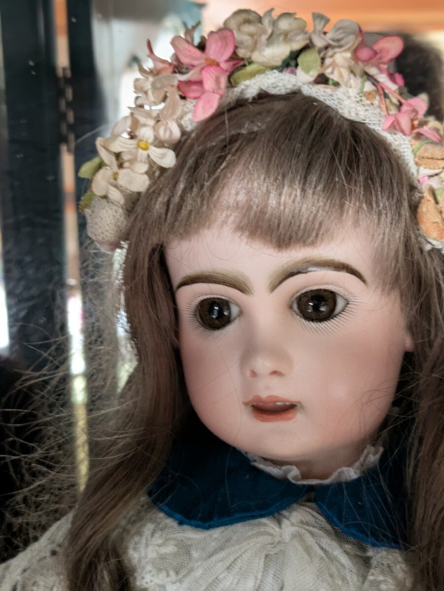 ジュモー　 アンティークビスクドール 　JUMEAU_画像1