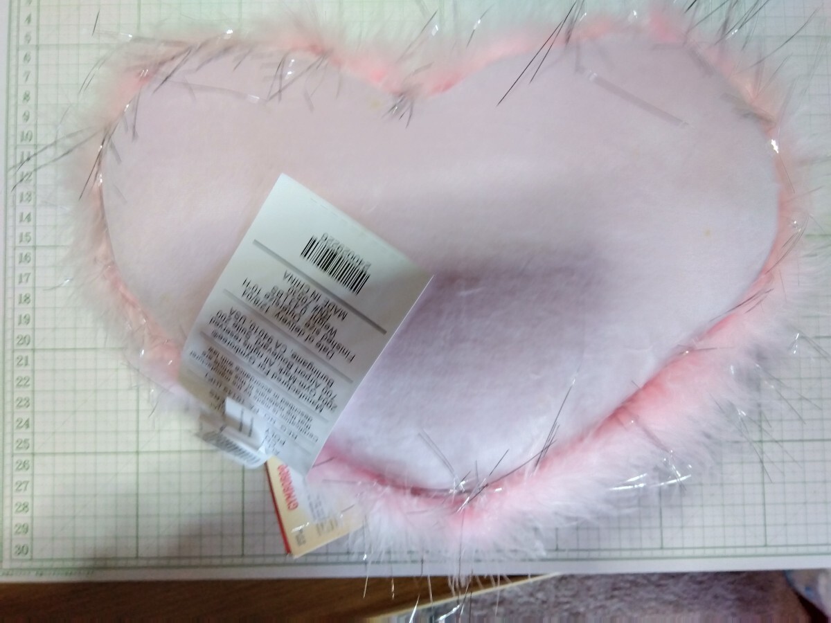 ジンボリー　ハートクッション　ピンク_画像4