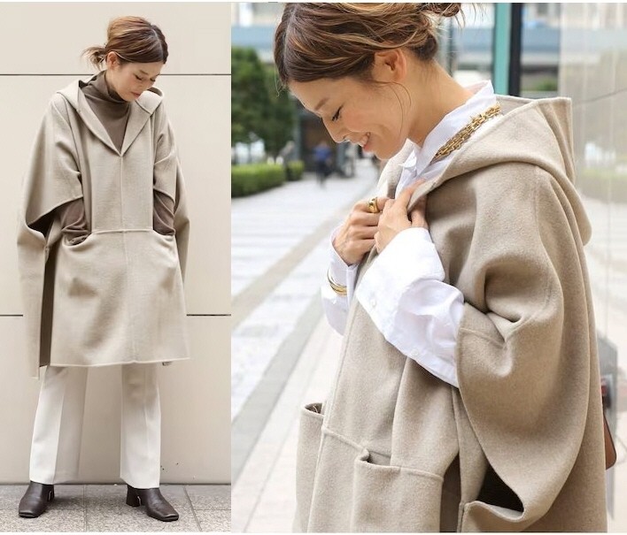  Deuxieme Classe * пончо * внешний *F* чистка settled *