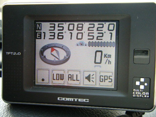 訳あり COMTEC コムテック GPS搭載 レーダー探知機 セパレートレーダー LS918? リモコン欠品 動作未確認_画像2