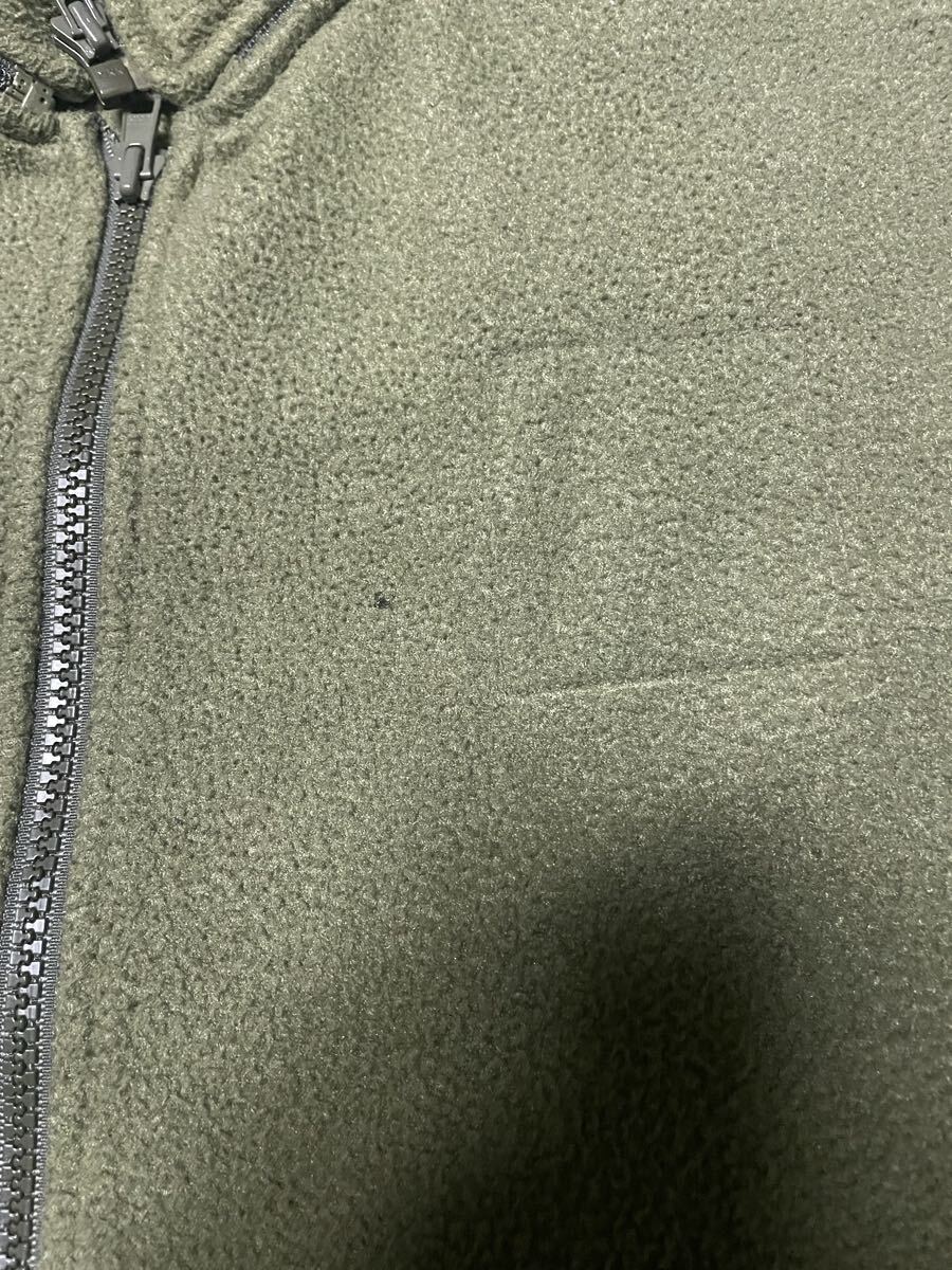 98AW Small parts UNDERCOVER флис маленький детали undercover 90 годы обратная сторона .. ценный редкость жакет размер L хаки