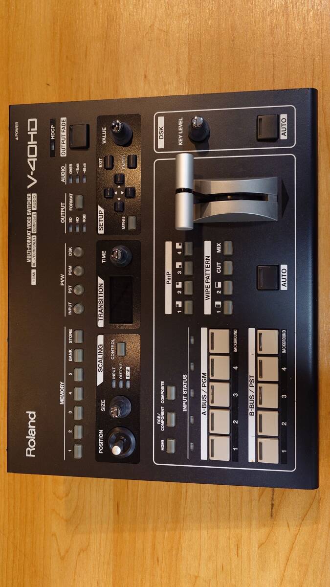 Roland V-40HD マルチフォーマット・ビデオスイッチャー ローランド 中古_画像8