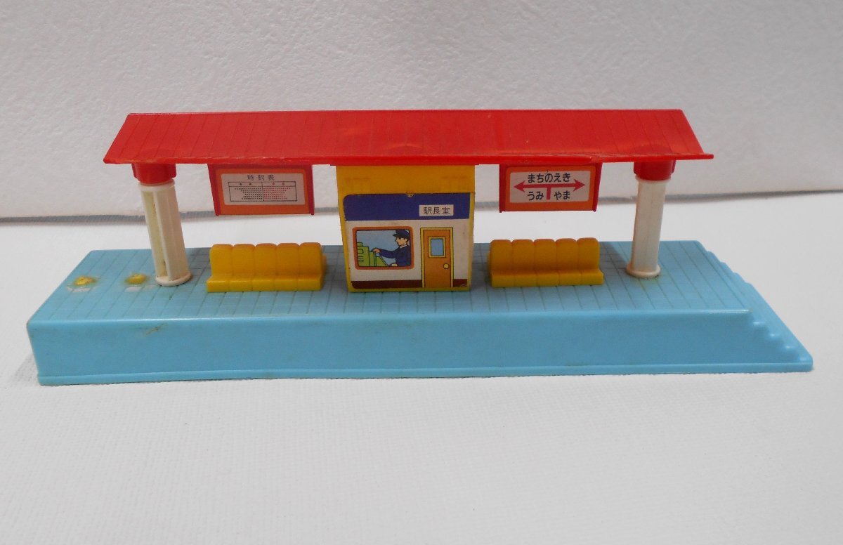 TOMY プラレール 当時物 まとめて 切符ごっこ駅/おしゃべりステーション/こうげんのえき 他 現状品 【テ11】_画像5