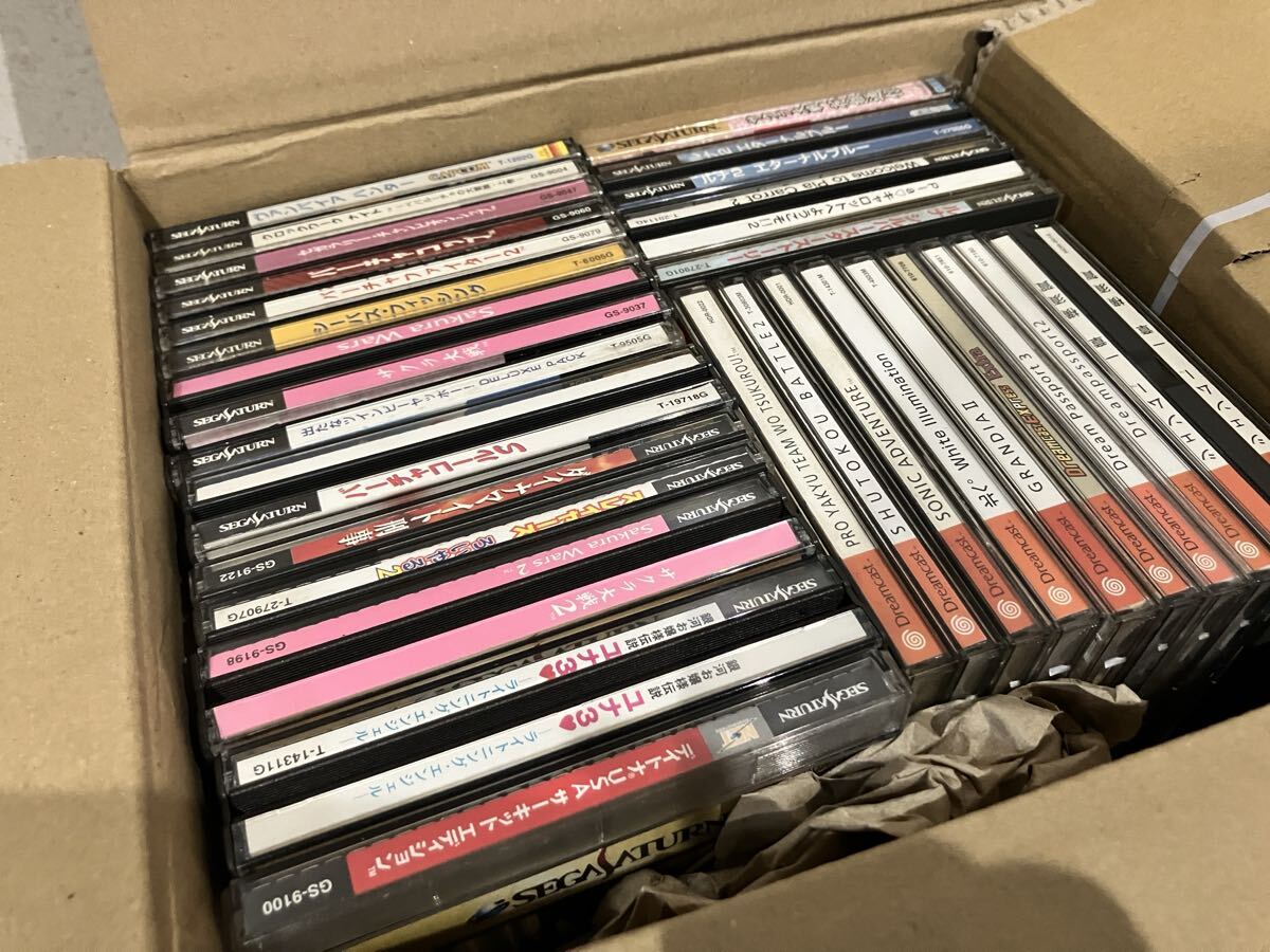 p10 【セガゲーム27枚まとめ】ルナ2 エターナルブルー／サクラ大戦シリーズ／バーチャファイター2／クロックワーク　ペパルーチョの大冒険_画像4