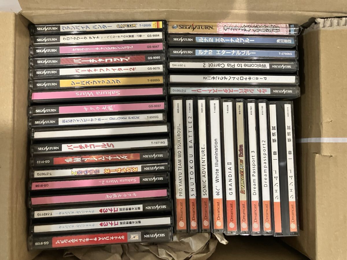 p10 【セガゲーム27枚まとめ】ルナ2 エターナルブルー／サクラ大戦シリーズ／バーチャファイター2／クロックワーク　ペパルーチョの大冒険_画像5