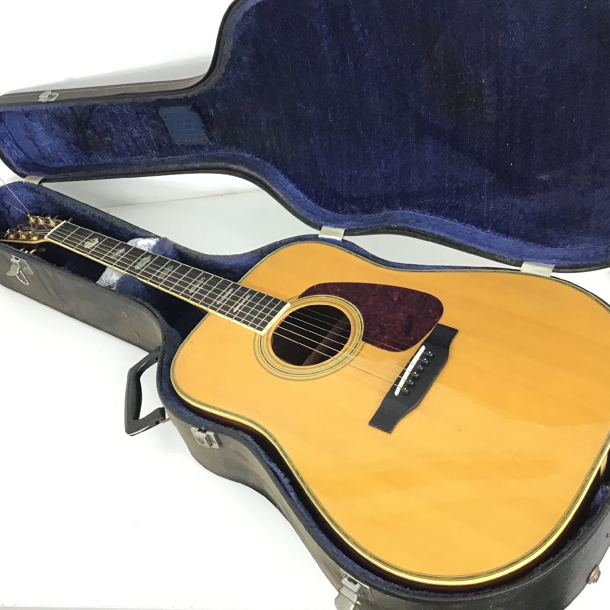 Morris Morris акустическая гитара MD-526 жесткий чехол имеется струнные инструменты текущее состояние товар [ включение в покупку не возможно / распродажа /11-127]