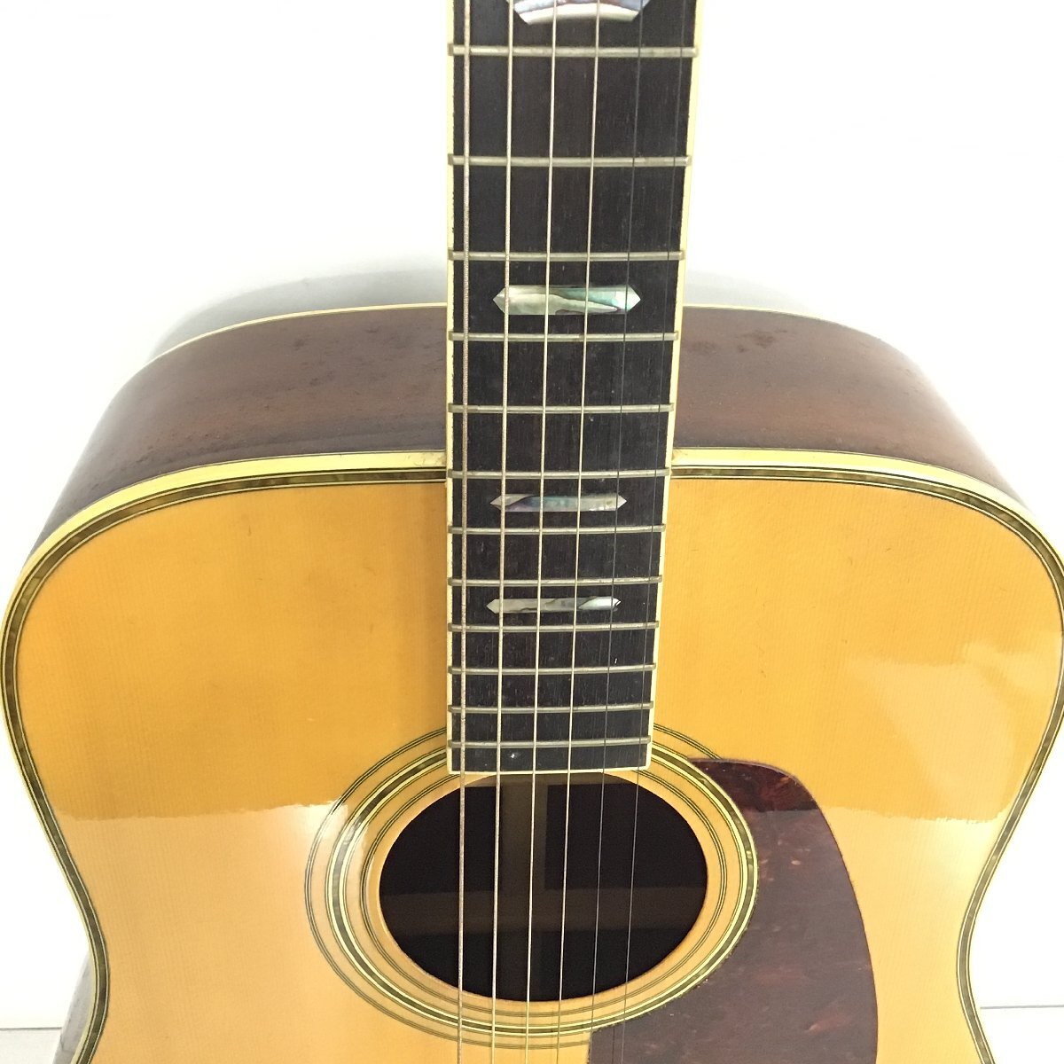 Morris Morris акустическая гитара MD-526 жесткий чехол имеется струнные инструменты текущее состояние товар [ включение в покупку не возможно / распродажа /11-127]