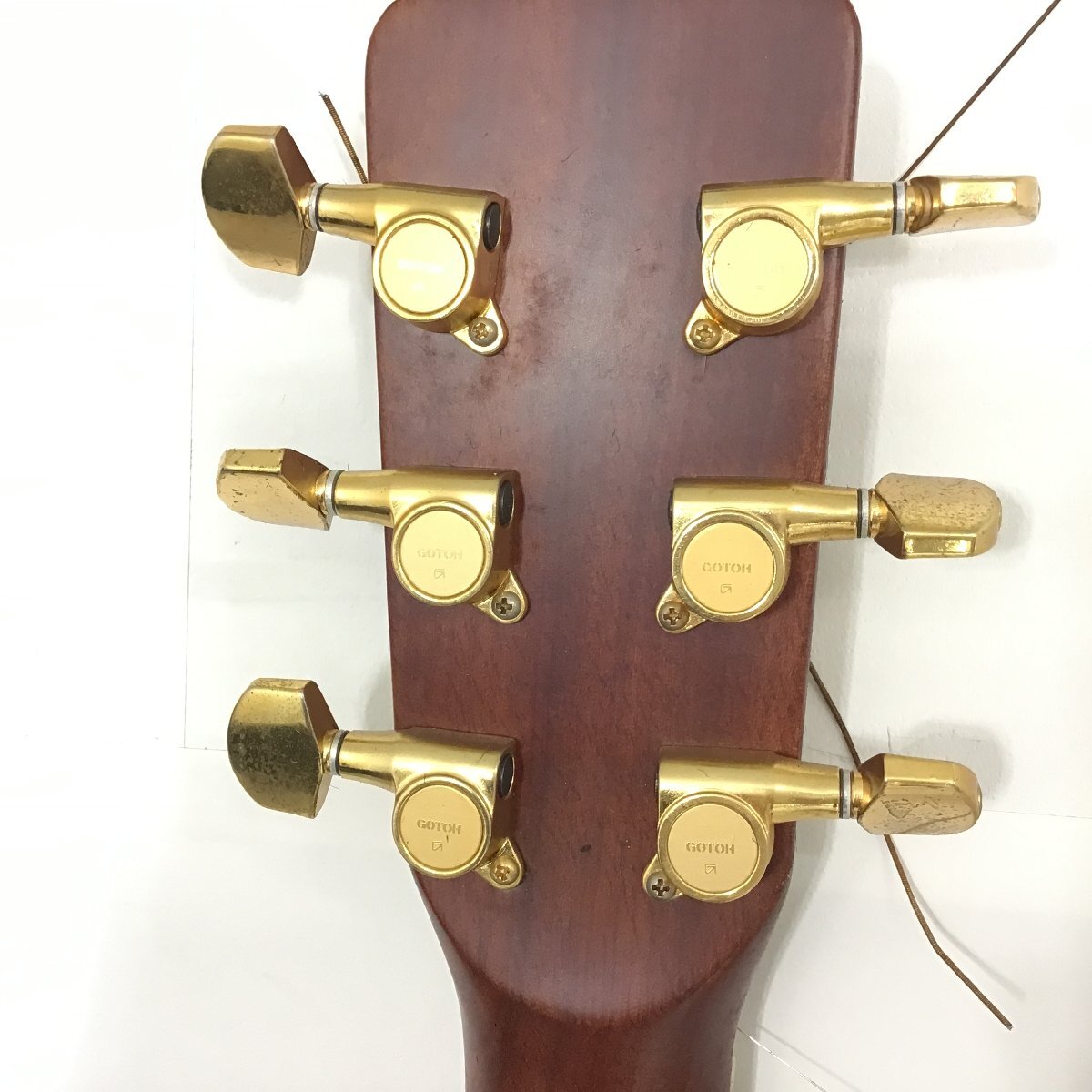 Morris Morris акустическая гитара MD-526 жесткий чехол имеется струнные инструменты текущее состояние товар [ включение в покупку не возможно / распродажа /11-127]