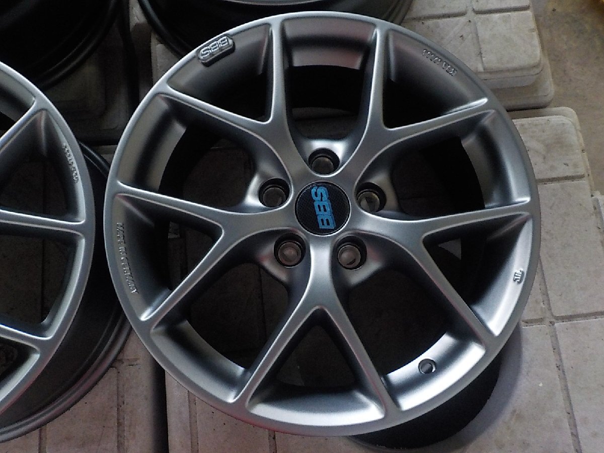 ■業者宛送料安 ボルボ V70 V50などBBS SR012 16インチアルミホイール4本セット 7J+45 108/5 極上品■京都発_画像2