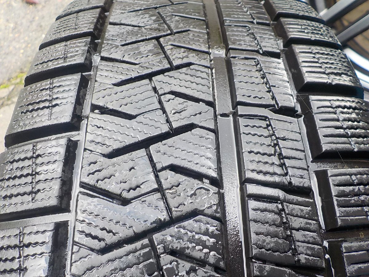 ■VW　ゴルフ7など　アイガー16インチアルミスタッドレス4本セット　6.5J＋46　112/5　205/55-16　2021年製美品■京都発_画像7