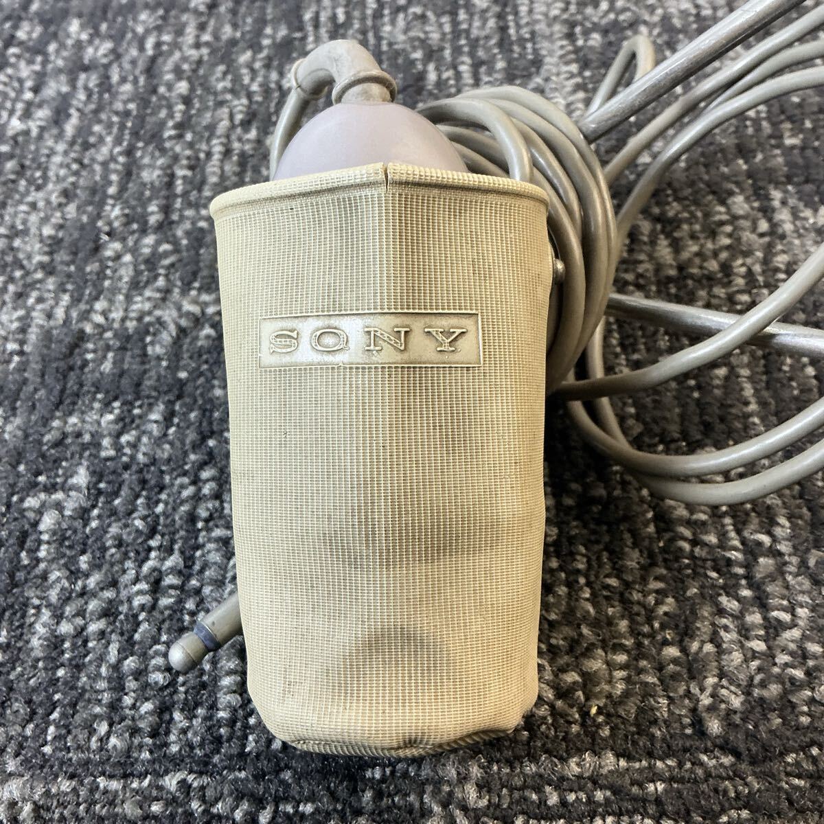 tn473 ダイナミックマイク SONY F-38 マイクロフォン 録音マイク 当時物 昭和レトロ 中古_画像8