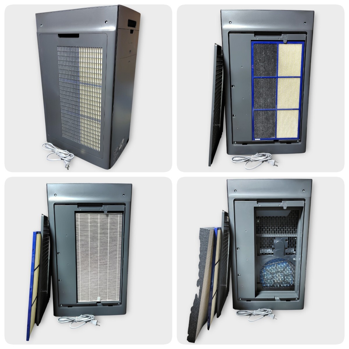  "plasma cluster" система очищения воздуха ионами NEXT установка premium модель SHARP KI-TX100-H увлажнение очиститель воздуха 2024 год производства 