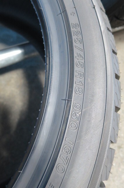 ◆未使用◆2022年スタッドレス YOKOHAMA ICE GUARD IG70 225/45R18 95Q◆B 373_画像6