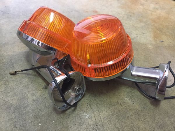 0018 ホンダ ウインカー リア C50 C65 C70 C90 カブ 旧車 cub winker ria honda vela_parts_画像2