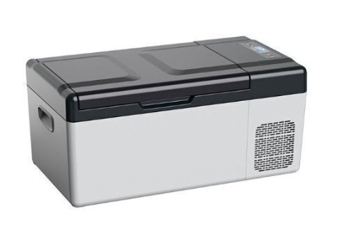 車載冷蔵冷凍庫 15L 急速冷凍-20℃~20℃ ポータブル冷蔵庫 DC12V24V/AC110V 車載家庭両用 LCD温度表示 4Way電源 静音 耐震 持ち運び便利_画像1