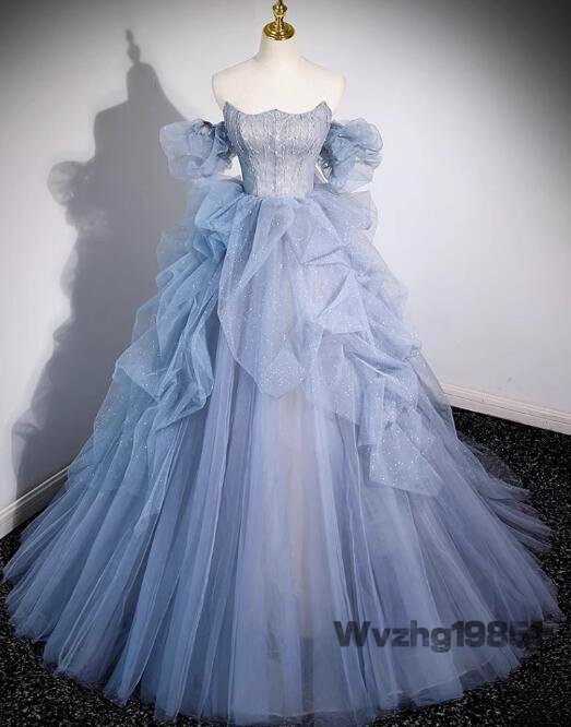 高級★流行美品気質演出芸考大会年度主催ピアノ独唱成人式ポンポンスカート_画像1