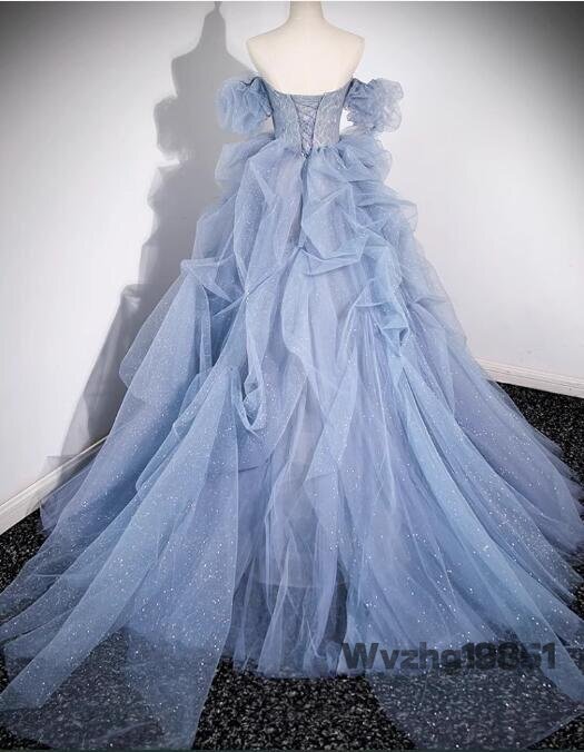 高級★流行美品気質演出芸考大会年度主催ピアノ独唱成人式ポンポンスカート_画像2