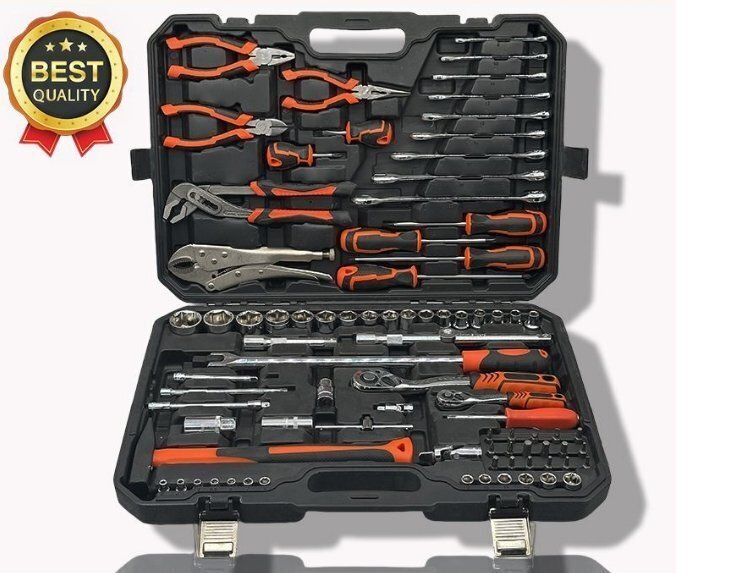 自動車修理工具セットスリーブレンチ修理専用大全工具箱自働車クイック修理補修カバーラチェット_画像2