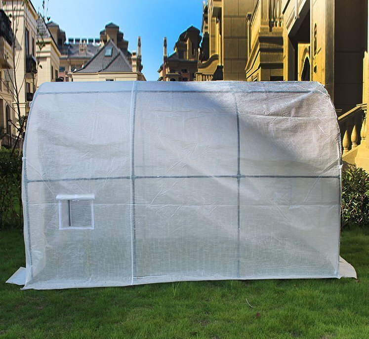 * не использовался * средний * супер чуть более * теплица эффект house теплица сад растения теплоизоляция садоводство оборудование план te-shon культивирование материал . место навес для автомобиля обе ./ окно 300X200X200cm