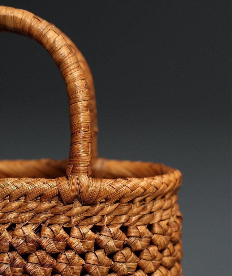 新入荷☆職人手作り良品　山葡萄かごバッグ 手編み山葡萄籠バッグ バスケット籐かご 　高級UPハンドバック_画像4