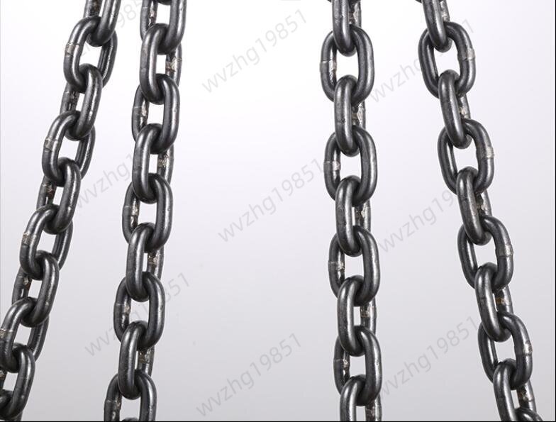  новое поступление * транспортировка работа для цепь sling sling крюк модель G80 марганец сталь производства использование нагрузка 2t 4шт.@ подвешивание .-n диаметр 6mm длина 1m