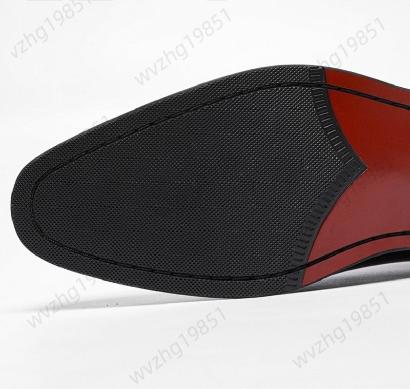  ограничение распродажа # натуральная кожа обувь мужской джентльмен обувь ручная работа бизнес shu-z телячья кожа прекрасное качество Англия способ кожа обувь формальный ходить на работу Brown 26.5cm