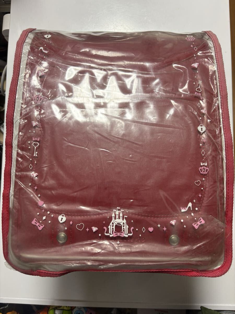 送料無料中古品ランドセル 赤 女の子 天使の羽 モデルロイヤルリコーダー入 セイバン_画像10