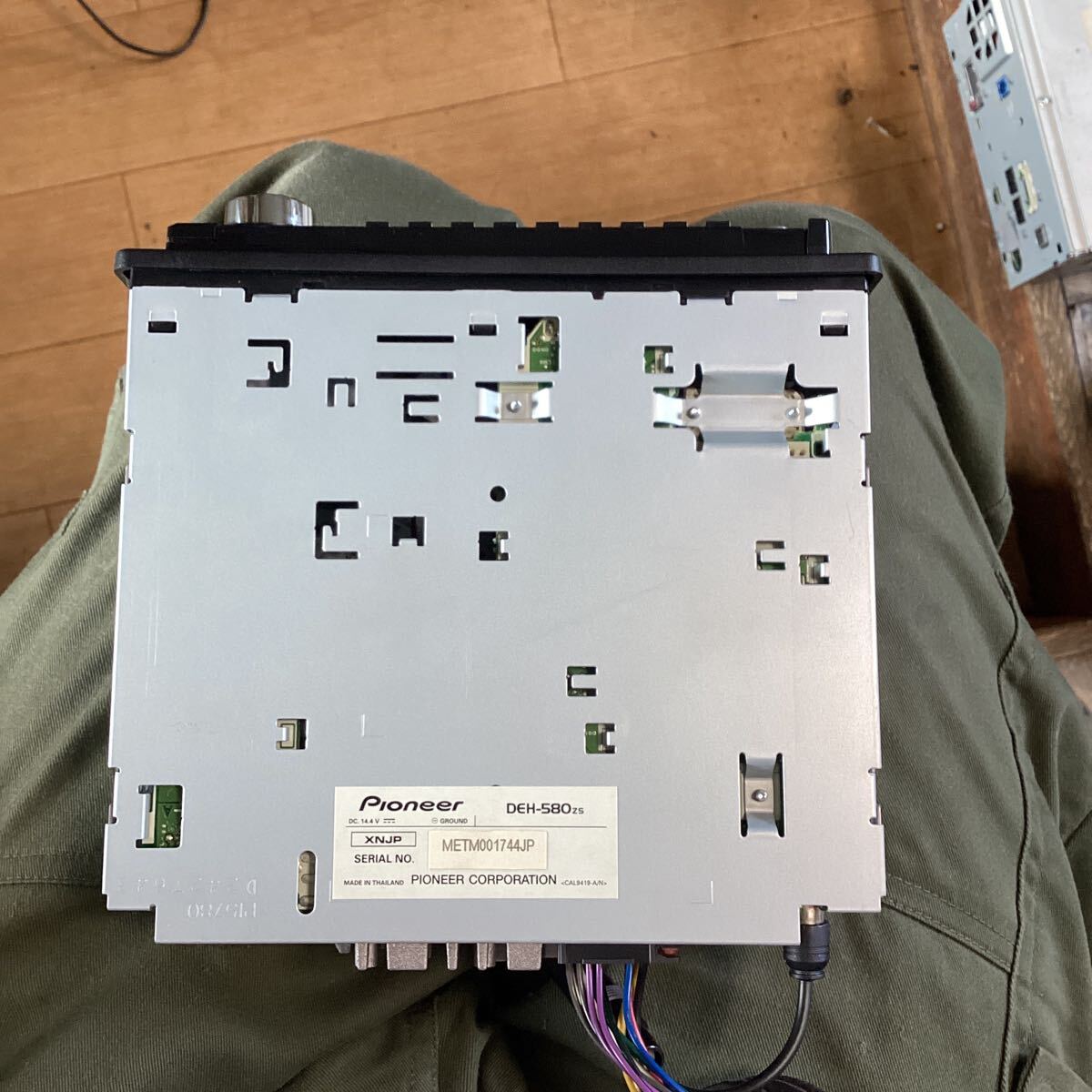 動作確認済み カロッツェリア DEH-580ZS スズキ用コネクター オーディオ K CD USB AUX_画像1