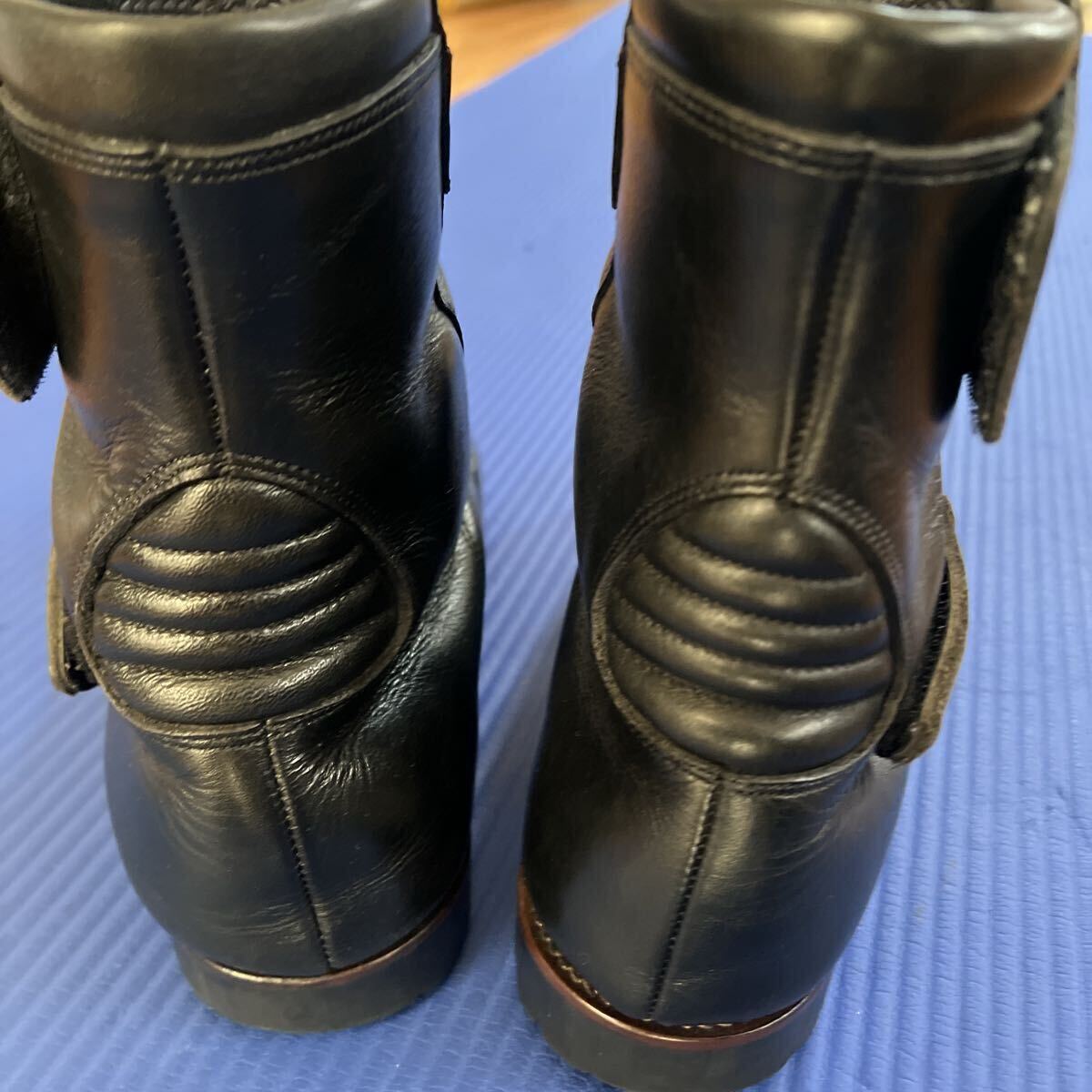 ●NANKAI NTB-23 オイルドレザーブーツ 26.0㎝ ブラック USED美品●日本製 ミドルブーツ_画像5