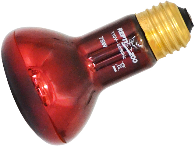 ◎　赤外線保温バスキングスポットランプ75W　REPTI ZOO　三晃商会(SANKO)　昼夜兼用集光型爬虫類用保温球　新品　消費税0円　◎_画像2