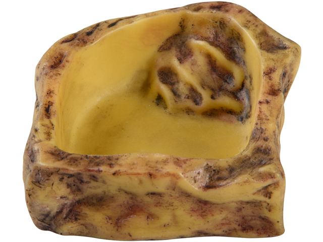 ●　ウォーターディッシュS　ジェックス(GEX)　エキゾテラ(EXOTERRA)　爬虫類用レジン製水入れ／エサ入れ　新品　消費税0円　●_画像2