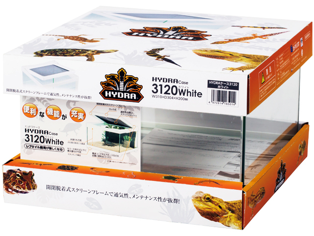 ●　ヒュドラケース3120ホワイト　コトブキ工芸(KOTOBUKI)　爬虫類用ガラス飼育ケージ　新品　消費税0円　●_画像1