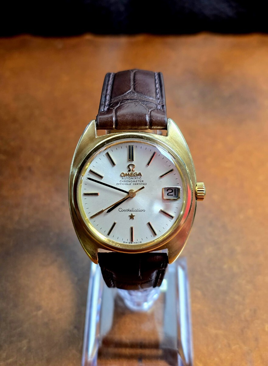 【TY007】オメガ OMEGA Ref.168017 コンステレーション cal.561 デイト 自動巻き メンズ 腕時計_画像1
