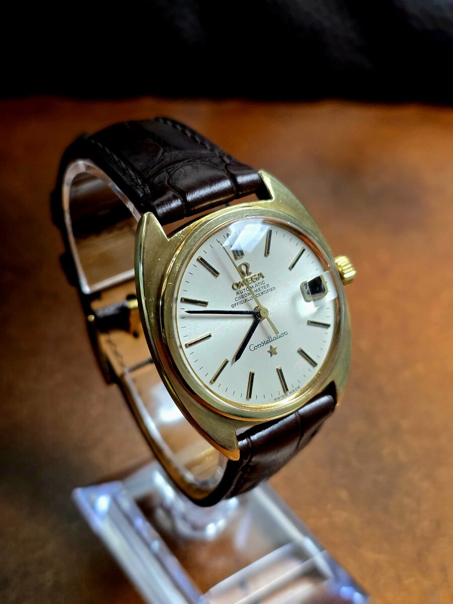 【TY007】オメガ OMEGA Ref.168017 コンステレーション cal.561 デイト 自動巻き メンズ 腕時計_画像3