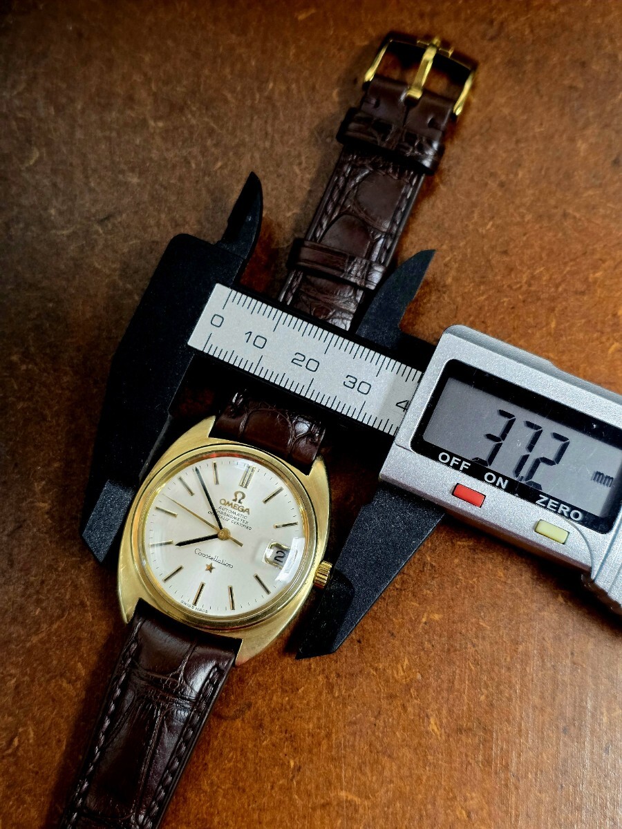 【TY007】オメガ OMEGA Ref.168017 コンステレーション cal.561 デイト 自動巻き メンズ 腕時計_画像10