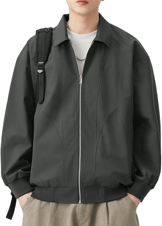  メンズ ジャケット 秋 カジュアル XL_画像1