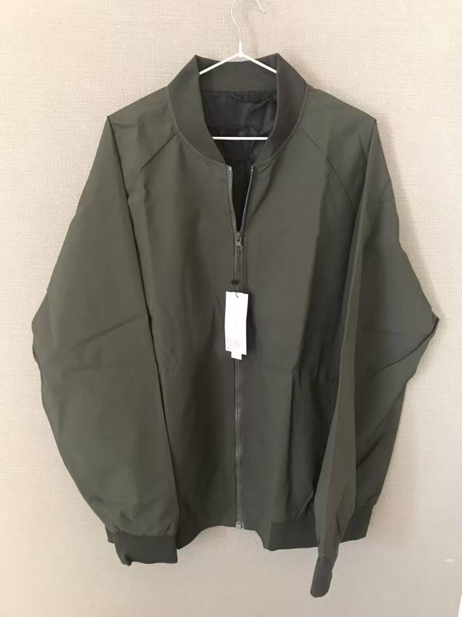  メンズ ジャケット 秋 ブルゾン 無地 おしゃれ L_画像3