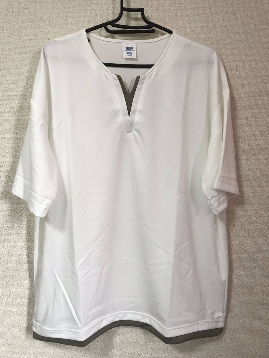 Tシャツ 夏服 メンズ 半袖 tシャツ カジュアル Vネックビッグ 2XL_画像3