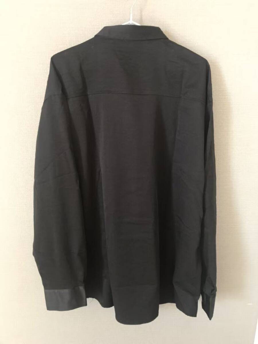 シャツ メンズ 長袖 春服 秋服 無地 カジュアル シンプル 快適 L_画像4