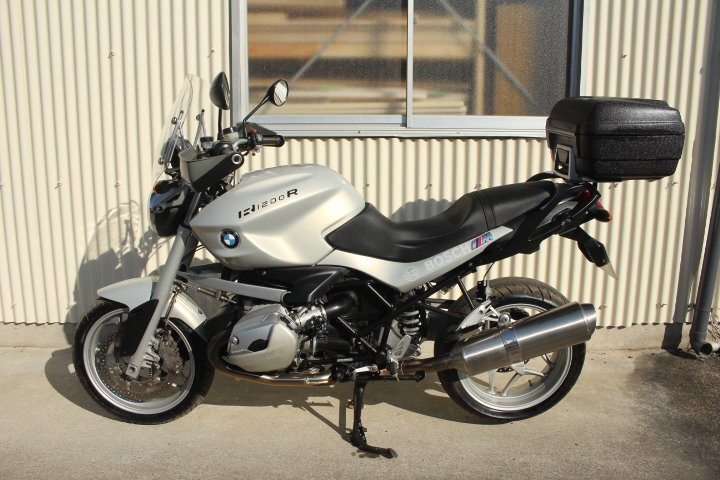  год конец распродажа! большое снижение цены! техосмотр "shaken" получение завершено!. мир 9 год 11 месяц до * BMW R1200R* 2007 модель! top case *ETC* экран имеется 