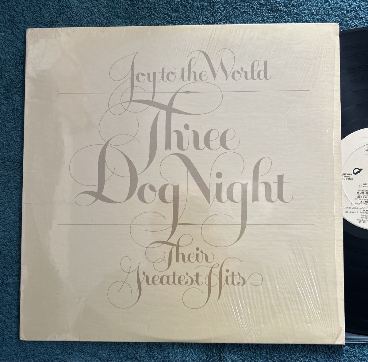 米オリジナル The Three Dog Night / joy to the world- their greatest hits スリー・ドッグ・ナイト_画像1