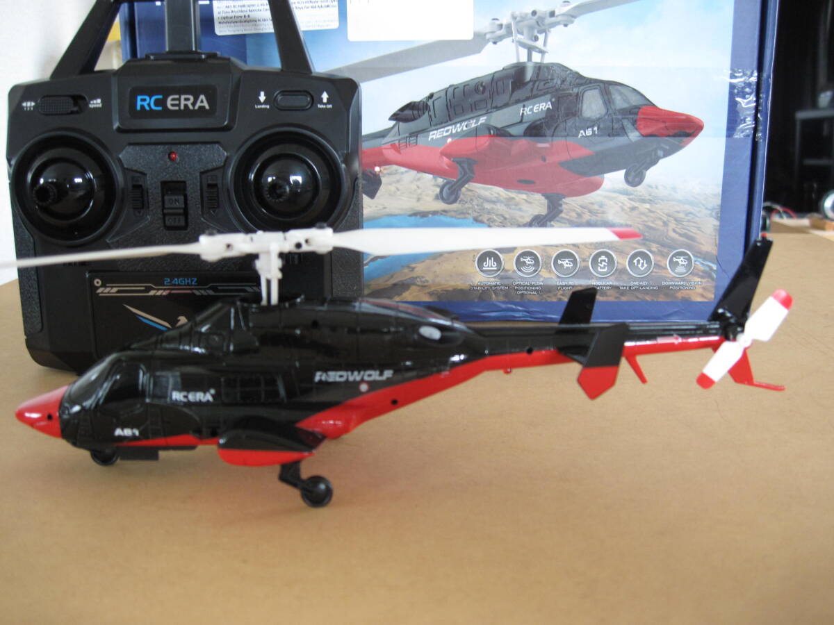 ラジコン　ヘリコプター　RC ERA A61　エアウルフ　オプティカルフローセンサー付き_画像1