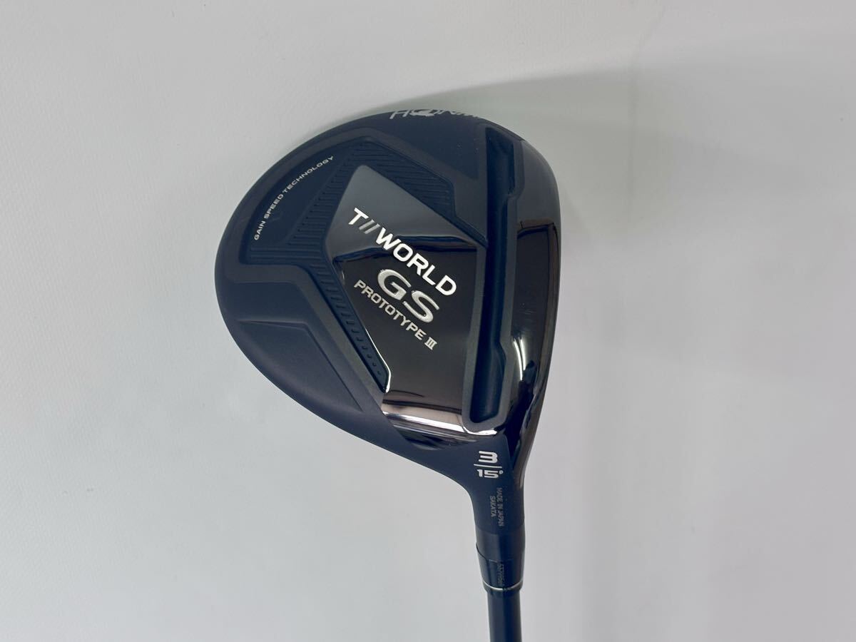 中古美品　ホンマ ツアーワールド T//WORLD GS PROTOTYPE 　VIZARD FZ-6　S　 3W 5W 2本セット_画像2