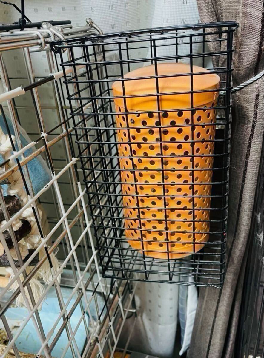 [ бесплатная доставка ]63* домашнее животное обогреватель теплоизоляция лампа покрытие защита кейс сетка птица баловство предотвращение 