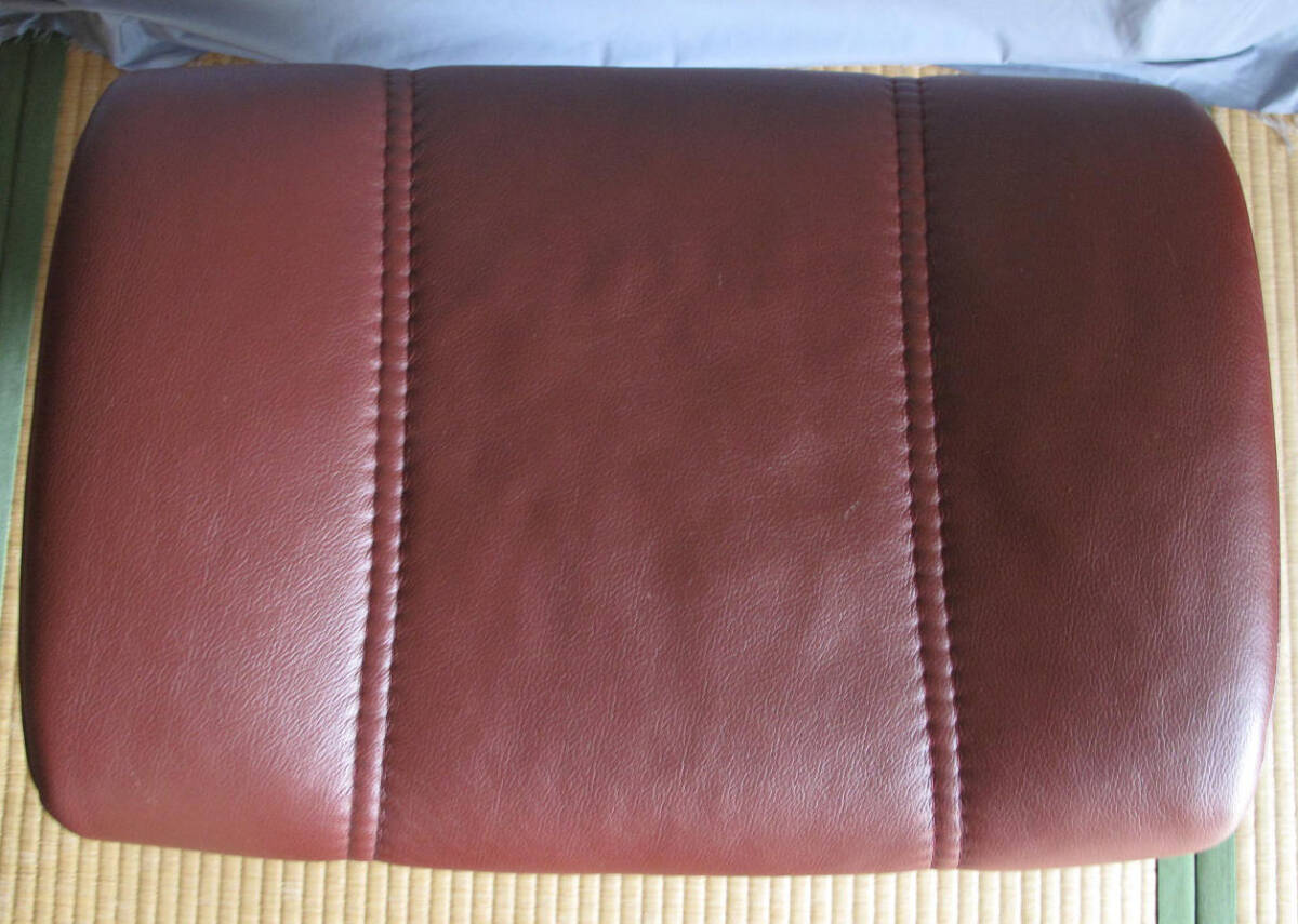 * eko -nes/EKORNES -тактный отсутствует отсутствует стул для подставка для ног * Brown, натуральная кожа specification noru way производства *