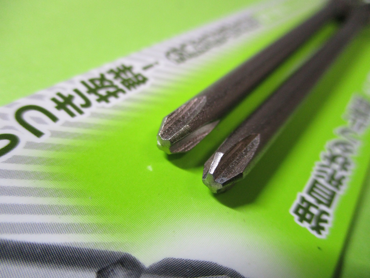 新品、開封済み ドライバービットAnex AACD-2100 段付(＋)２ 100mm　送料185円_画像3