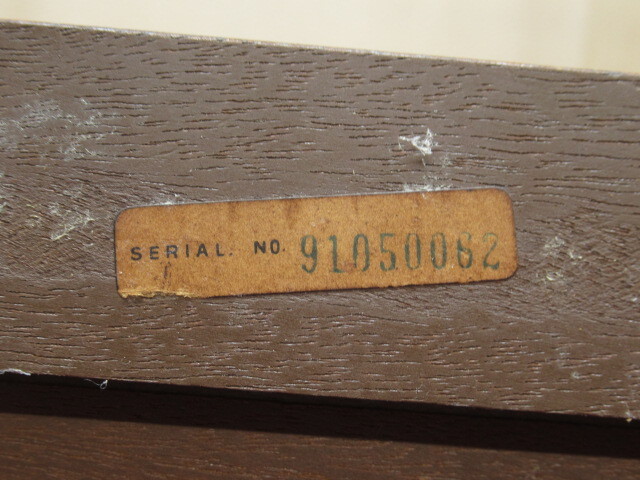 ジャンク メーカー不明 蓄音機 レコードプレイヤー アンティーク レトロ 管理7N1125E_画像6