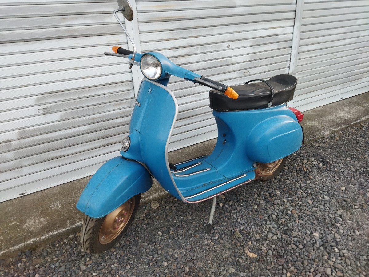 1979 год Vespa круг дыра 50s скутер текущее состояние неподвижный Piaggio