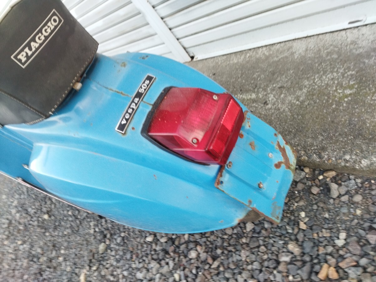 1979 год Vespa круг дыра 50s скутер текущее состояние неподвижный Piaggio